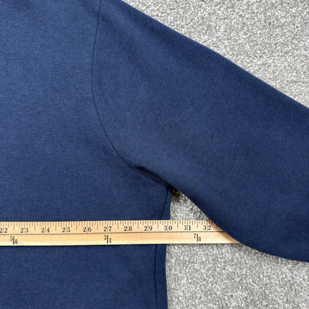 Polo Ralph Lauren Mens Big & Tall 3XLT Lightweight Knit Hoodie Navy - Picture 6 of 15